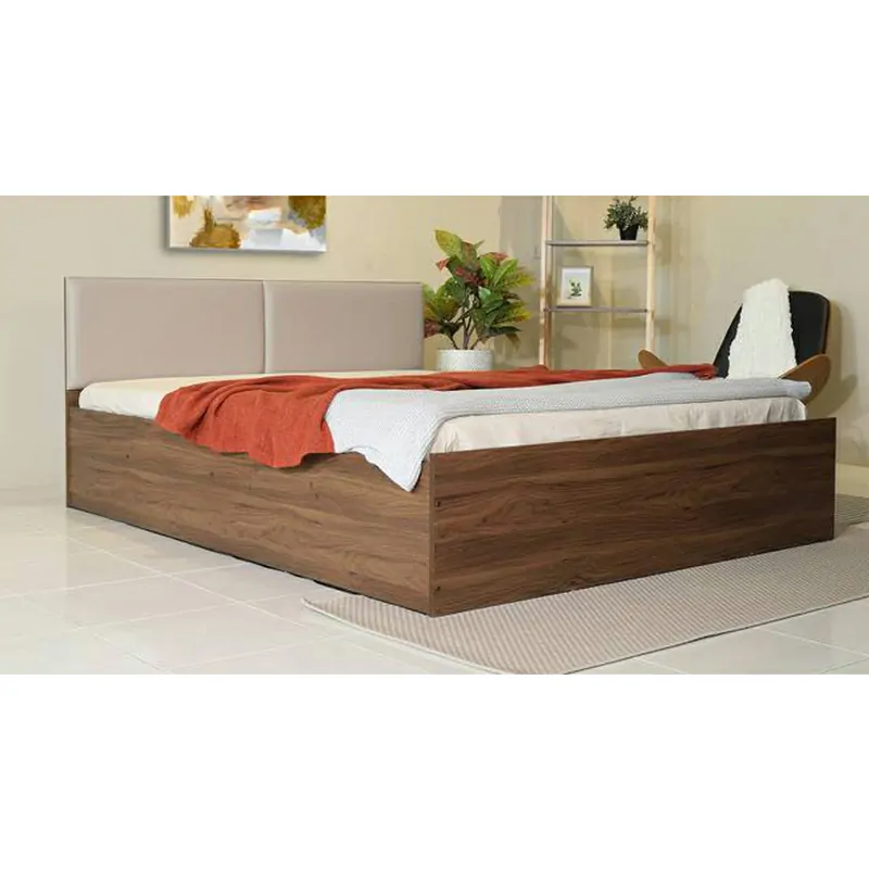 Lush Engineered Wood Queen Size Box Storage Upholstered Bed