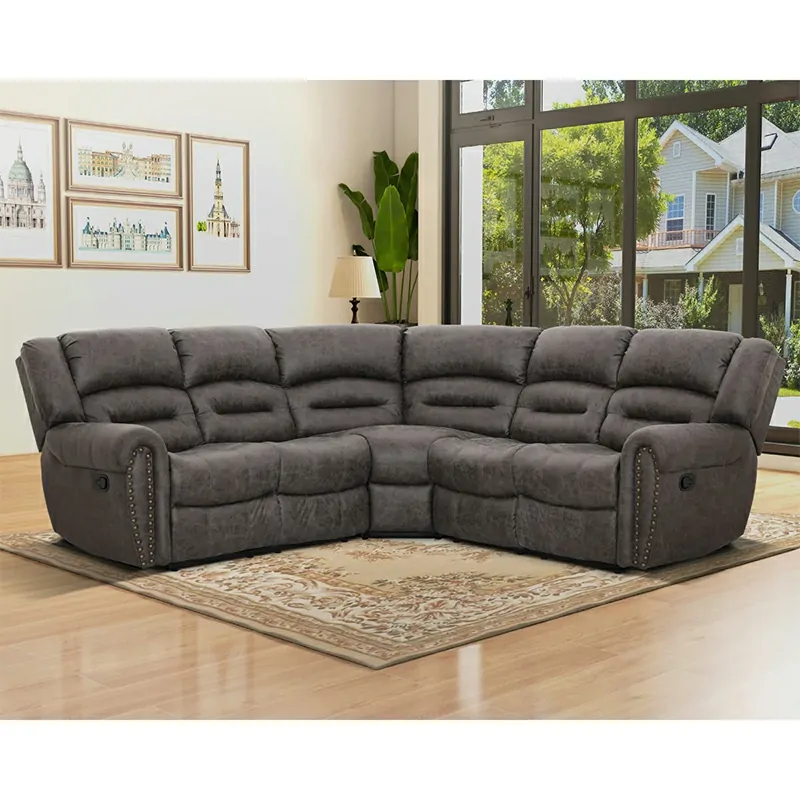 Manual Recliner with Corner Wedge – 2 PC Corner Set