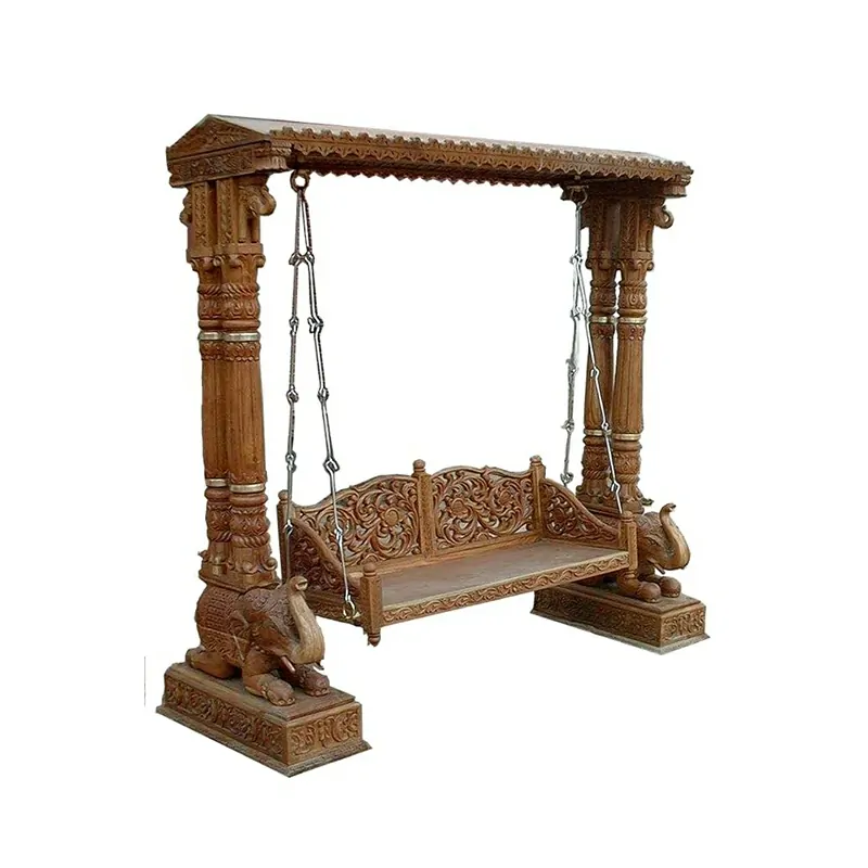 Elephant Wooden Swing