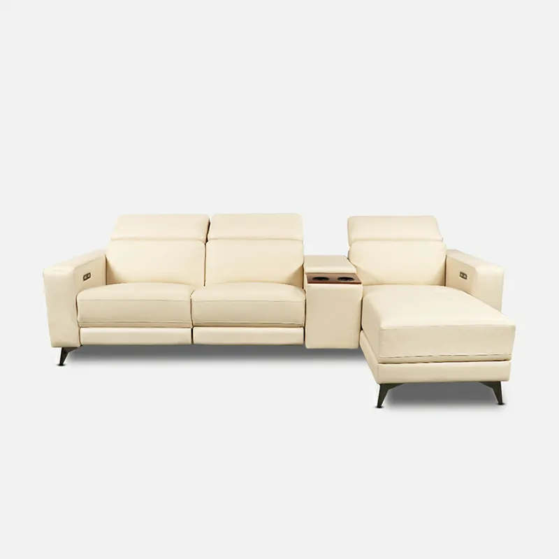 Luxury Sectional Recliner with Lounger – Ancona