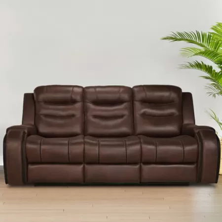 Three Seater Motorized Recliner Sofa – Silk