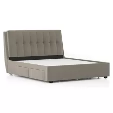 Bornholm Engineered Wood King Size Drawer Storage Bed in Finish