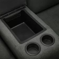 2+L Motorized Recliner with Console & Cup Holders