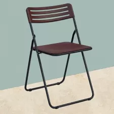 Brown Foldable Chair