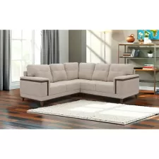 Italian Fabric Corner Sofa – 5 Seater