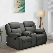 2+L Motorized Recliner with Console & Cup Holders