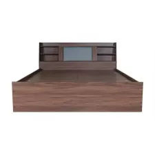 Lavish Engineered Wood Queen Size Box Storage Upholstered Bed