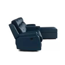 Sectional Recliner with Lounger Style